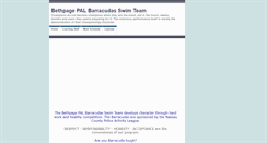 Desktop Screenshot of bethpageswimming.com
